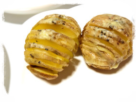 我が家流♪ハッセルバックポテト