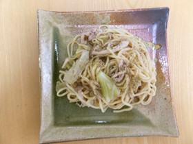 ポン酢塩焼きそば