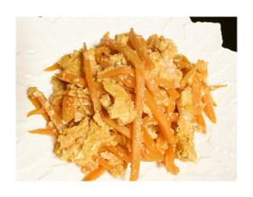 辛子明太子入りにんじんしりしり