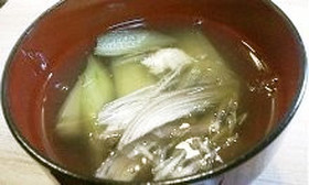 きゅうりの葛汁