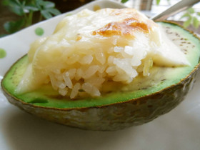 アボカドココット☆チーズライス