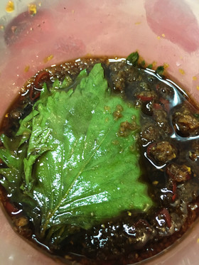 大葉のご飯泥棒〜にんにく生姜醤油漬〜