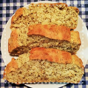 HMと豆腐で簡単！紅茶パウンドケーキ