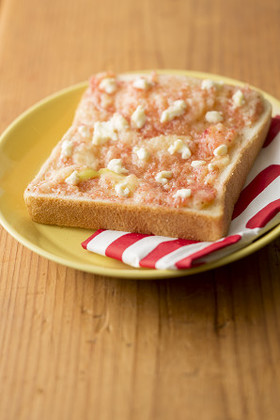 イチジクとクリームチーズのハニートースト