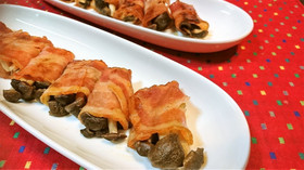 簡単★シンプル【きのこのベーコン巻】♪