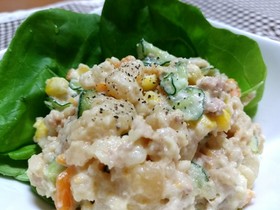 残り肉じゃがで簡単ポテトサラダ