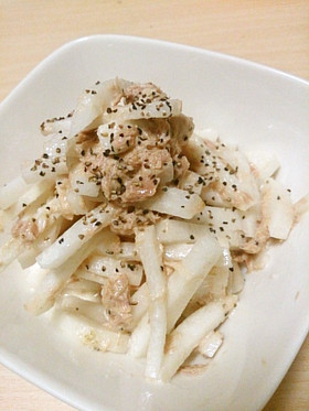 ビールに合う♪大根とツナのサラダ