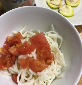 ぶっかけトマトソーメン