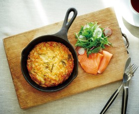 ラーマ♪スキレットでじゃがいものガレット