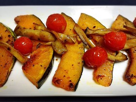 簡単＊カボチャのバター炒め