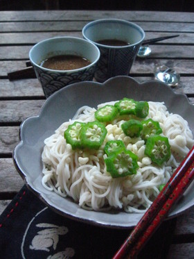 ☆七夕風☆ごまダレそうめん