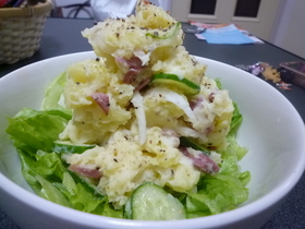 じゃがいもあったら！うちのポテトサラダ