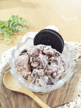 クッキークリームミロもみもみシャーベット