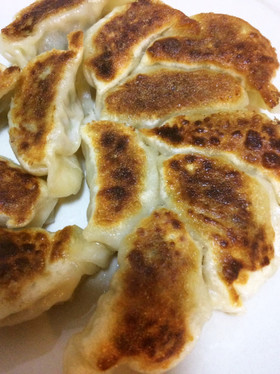 にらキャベツひき肉餃子