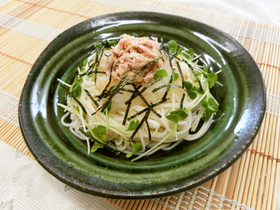 ツナおろしそうめん