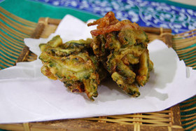 ゴーヤのハム揚げ