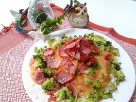 トマトクリームパスタ