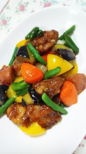 ☆大戸屋風鶏肉の黒酢あん☆胃袋ガッツリ♪