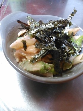 明太子とアスパラのマカロニサラダ