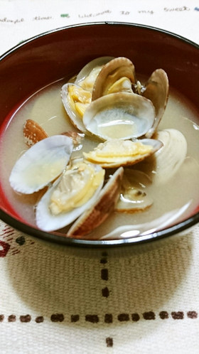 あさりのお味噌汁