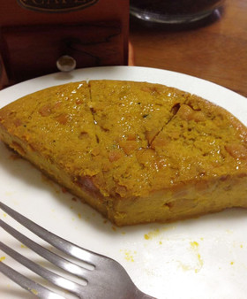 【乳・小麦不使用】炊飯器でかぼちゃケーキ