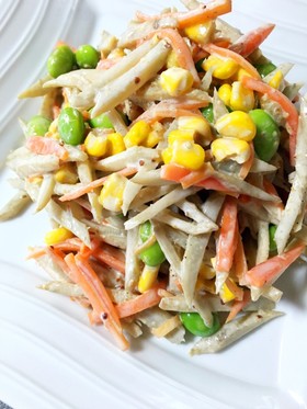 ごぼうのサラダ デパ地下デリ風♪