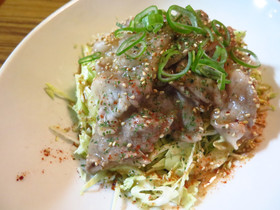 とぅるん♪水晶豚のしゃぶしゃぶサラダ