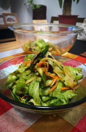 ちょいぴりソウル風チョレギサラダ