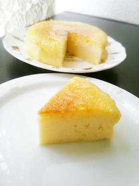 ふわふわ♡スフレチーズケーキ