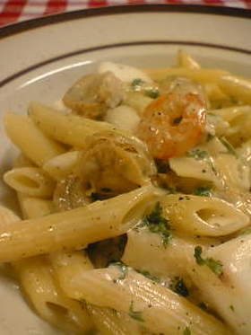 ✾シーフード・クリームパスタ✾