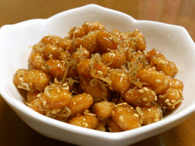 懐かしの学校給食！大豆とじゃこの甘辛煮