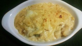 簡単！真ダラと玉ねぎだけDEグラタン♪