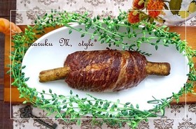 原始人のお肉（ハンバーグ）