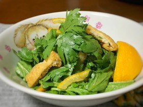 生春菊のゆず和え☆冬至おつまみに