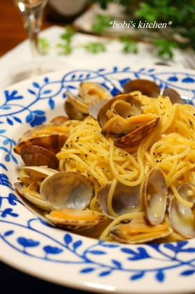 簡単✿あさりのパスタ【ボンゴレビアンコ】