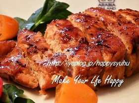 鶏むね肉de柔らか～絶品☆チャーシュー