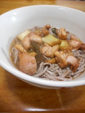 年越しそばに☆焼き鶏そば