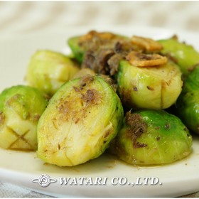 芽キャベツのアンチョビガーリック◇つまみ