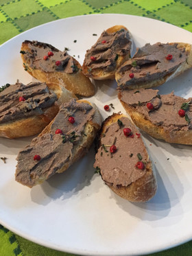 鶏レバーのパテ