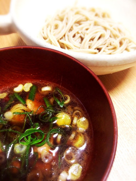 【10分】出汁の旨みと共に★鴨せいろ蕎麦