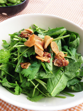 魅惑のグリーンサラダ【ウマウマパクチー】