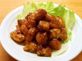 豚もも肉のコロコロ黒酢酢豚