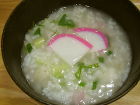 春の香りの七草粥！～中華風