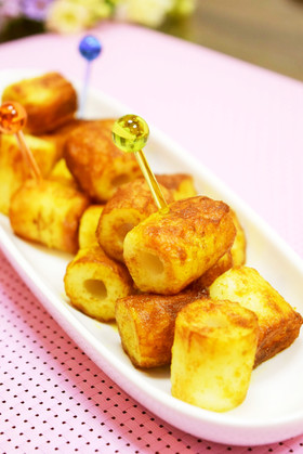 簡単♡コロコロカレーちくわ♪