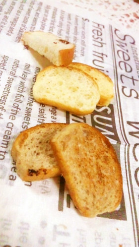 材料一つ♪超簡単ラスク＼(^o^)／