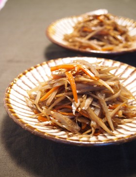 簡単に作れる　料理屋さんのきんぴらごぼう