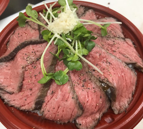 本格プロの味！ ローストビーフ丼 簡単♡