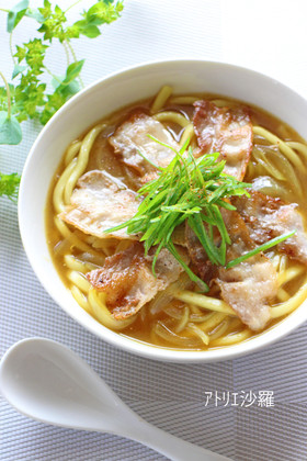 10分！フライパンで簡単♪カレーうどん