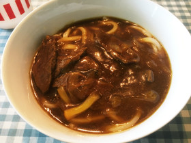 スパイスで作るカレーうどん