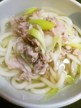 簡単！豚こま切れ肉deがっつり肉うどん♪